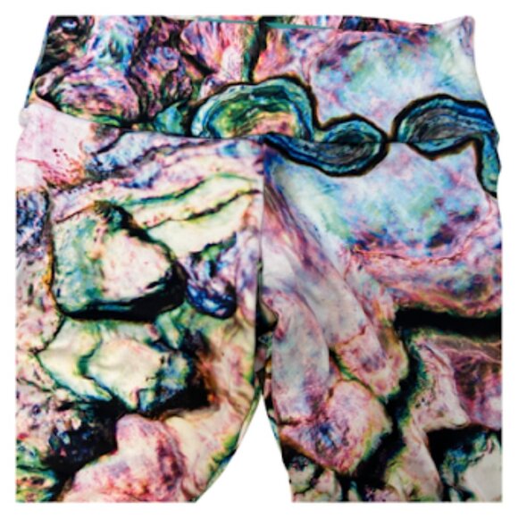 Agstract Apparel Womens XL Leggings Yoga Athleisure High Waist MultiColor NEW - Picture 3 of 6